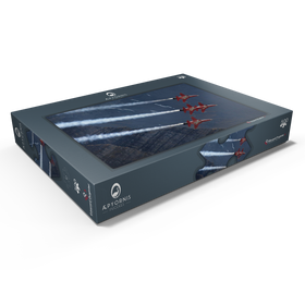 Darstellung des Puzzle Motivs Swiss Patrol, Northrop F-5E Tiger II - Puzzleteile: 500