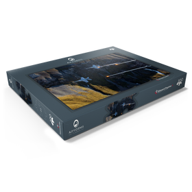 Darstellung des Puzzle Motivs Boeing F/A-18C Hornet - Puzzleteile: 100