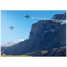 Darstellung des Puzzle Motivs Welcome to Axalp - Puzzleteile: 1000