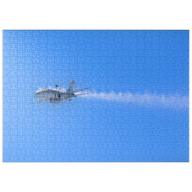 Darstellung des Puzzle Motivs McDonnell Douglas - Boeing F/A-18C Hornet - Puzzleteile: 500