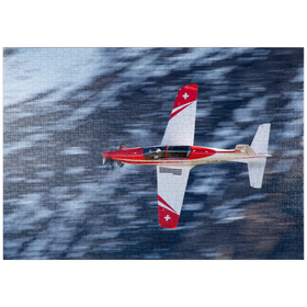 Darstellung des Puzzle Motivs Pilatus PC-21 - Puzzleteile: 1000