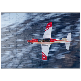Darstellung des Puzzle Motivs Pilatus PC-21 - Puzzleteile: 100