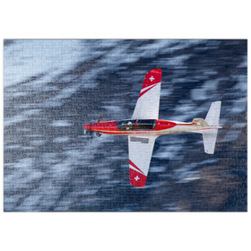 Darstellung des Puzzle Motivs Pilatus PC-21 - Puzzleteile: 500