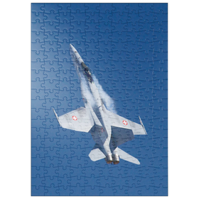 Darstellung des Puzzle Motivs Boeing F/A-18C Hornet - Puzzleteile: 200
