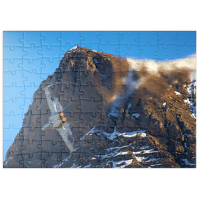 Darstellung des Puzzle Motivs Boeing F/A-18C Hornet - Puzzleteile: 100