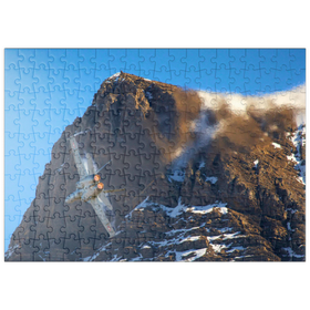 Darstellung des Puzzle Motivs Boeing F/A-18C Hornet - Puzzleteile: 200