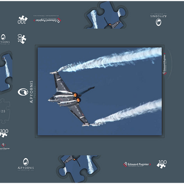 Dassault Rafale 100 Puzzle Schachtel 3D Modell