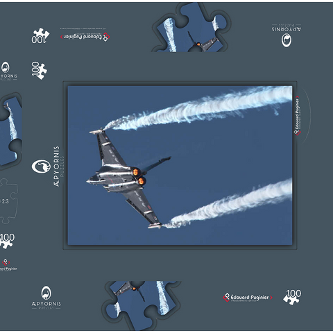 Dassault Rafale 100 Puzzle Schachtel 3D Modell