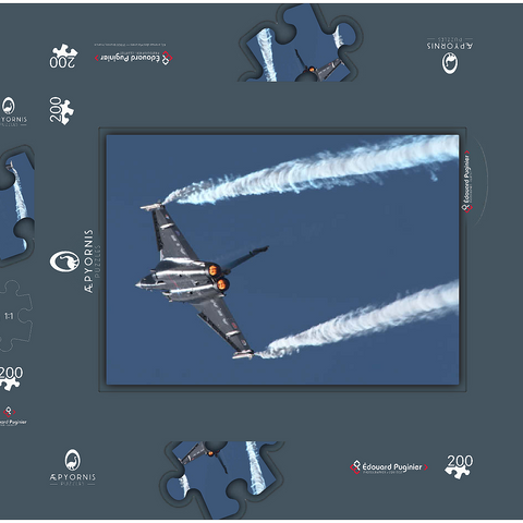 Dassault Rafale 200 Puzzle Schachtel 3D Modell