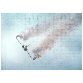 Darstellung des Puzzle Motivs Dassault Rafale - Puzzleteile: 200