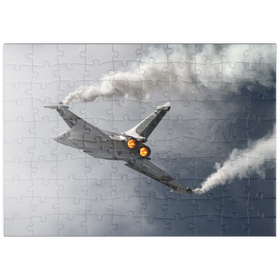 Darstellung des Puzzle Motivs Dassault Rafale - Puzzleteile: 100