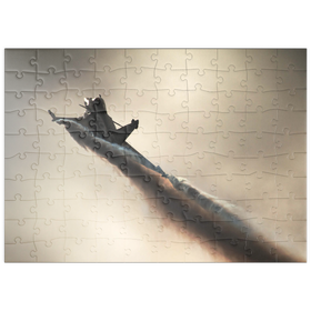 Darstellung des Puzzle Motivs Dassault Rafale - Puzzleteile: 100