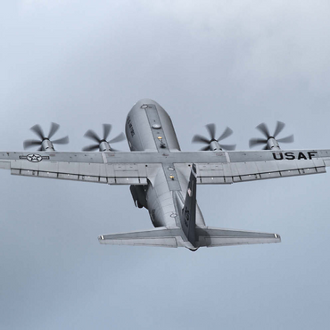 Lockheed C-130 Hercules 100 Puzzle 3D Modell
