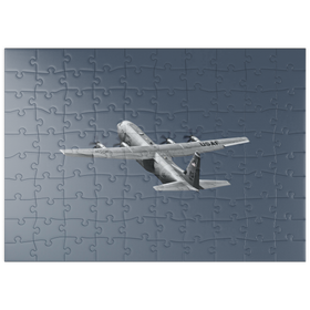 Darstellung des Puzzle Motivs Lockheed C-130 Hercules - Puzzleteile: 100
