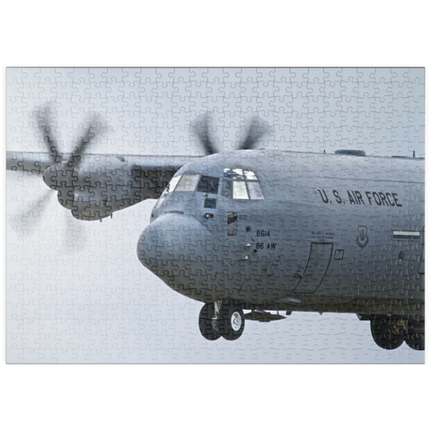 puzzleplate Lockheed C-130 Hercules 500 Puzzle