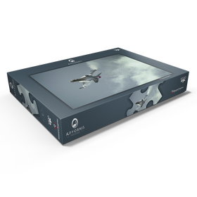 Darstellung des Puzzle Motivs General Dynamics F-16C Fighting Falcon - Puzzleteile: 100