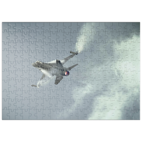Darstellung des Puzzle Motivs General Dynamics F-16C Fighting Falcon - Puzzleteile: 200