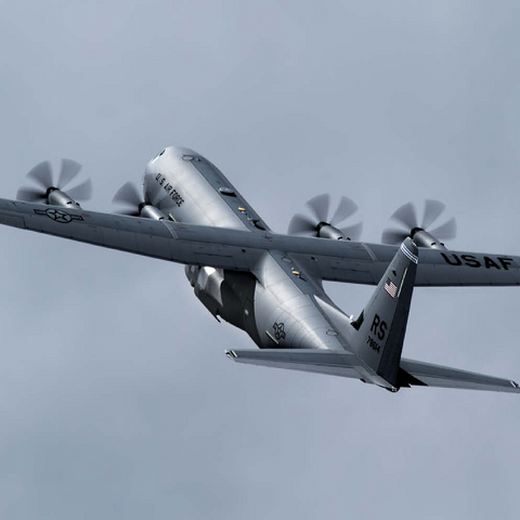 Lockheed C-130 Hercules 100 Puzzle 3D Modell