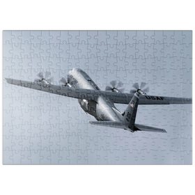 Darstellung des Puzzle Motivs Lockheed C-130 Hercules - Puzzleteile: 200