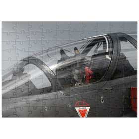 Darstellung des Puzzle Motivs Dassault Mirage 2000C - Puzzleteile: 100