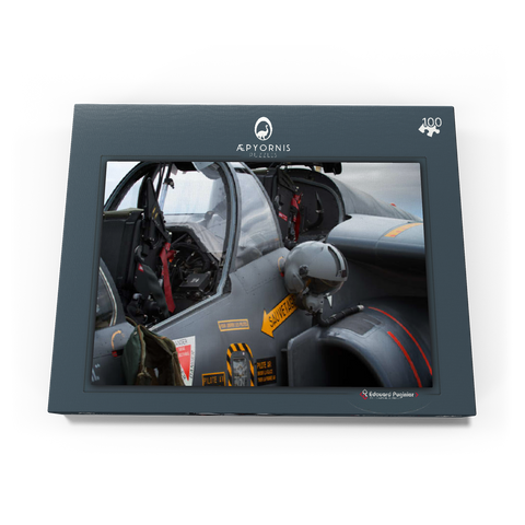 Helmet & Dassault / Dornier Alpha Jet 100 Puzzle Schachtel Ansicht3