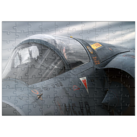 Darstellung des Puzzle Motivs Dassault Mirage 2000C - Puzzleteile: 100