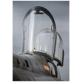 Darstellung des Puzzle Motivs Dassault Mirage 2000 - Puzzleteile: 1000