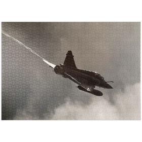 Darstellung des Puzzle Motivs Dassault Mirage 2000N - Puzzleteile: 1000