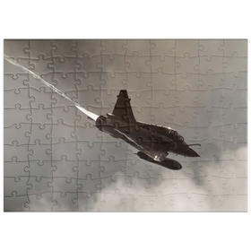 Darstellung des Puzzle Motivs Dassault Mirage 2000N - Puzzleteile: 100