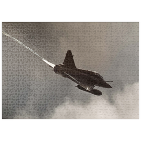 Darstellung des Puzzle Motivs Dassault Mirage 2000N - Puzzleteile: 500