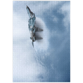 Darstellung des Puzzle Motivs Sukhoï Su-35 - Puzzleteile: 1000