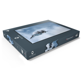 Darstellung des Puzzle Motivs Sukhoï Su-35 - Puzzleteile: 100