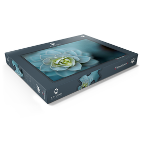 Alternative Darstellung des Puzzle-Motivs Sharp edges – Puzzleteile: 200