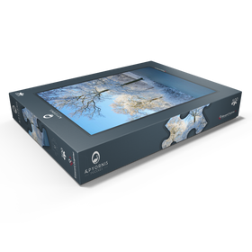 Alternative Darstellung des Puzzle-Motivs White Nature – Puzzleteile: 500