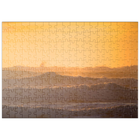 Darstellung des Puzzle Motivs Atlantischer Ozean - Puzzleteile: 200