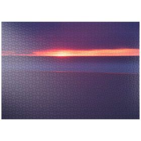 Darstellung des Puzzle Motivs Die Sanftheit des Abends - Puzzleteile: 1000