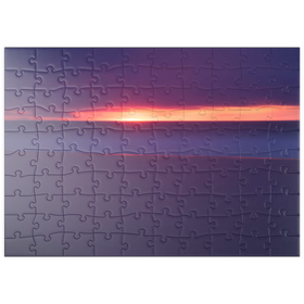 Darstellung des Puzzle Motivs Die Sanftheit des Abends - Puzzleteile: 100