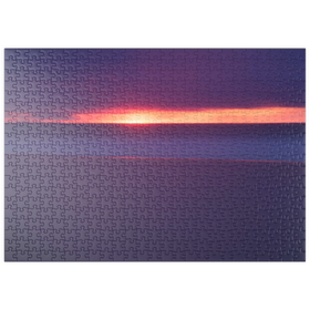 Darstellung des Puzzle-Motivs Die Sanftheit des Abends – Puzzleteile: 500