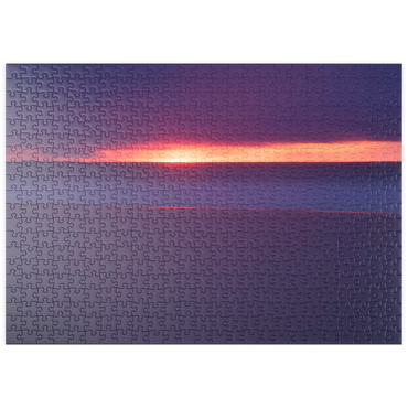 puzzleplate Softness of the evening 500 Puzzle