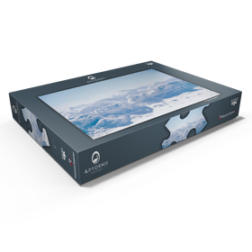 Darstellung des Puzzle Motivs Der Schnee, der auf Sand wartet - Puzzleteile: 1000