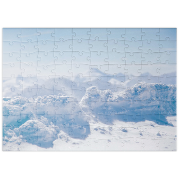 puzzleplate The snow, waiting for sand 100 Puzzle