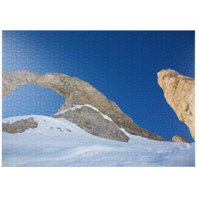 Darstellung des Puzzle Motivs L'Aiguille Percée - Puzzleteile: 1000