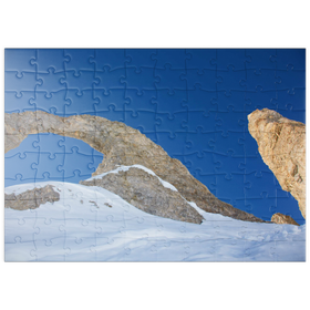 Darstellung des Puzzle Motivs L'Aiguille Percée - Puzzleteile: 100
