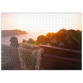 Darstellung des Puzzle-Motivs Die letzten Minuten – Puzzleteile: 500