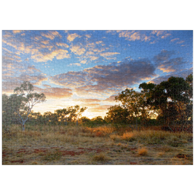 Darstellung des Puzzle-Motivs Aussie Sundown – Puzzleteile: 1000