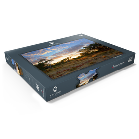 Alternative Darstellung des Puzzle-Motivs Aussie Sundown – Puzzleteile: 100