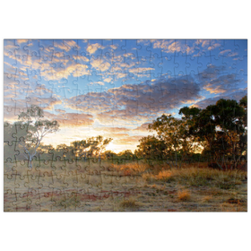 Darstellung des Puzzle-Motivs Aussie Sundown – Puzzleteile: 200