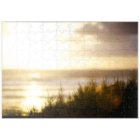 Darstellung des Puzzle Motivs Sundown at ƒ/1.2 • v2 - Puzzleteile: 100
