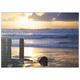 Darstellung des Puzzle Motivs Sundown at ƒ/1.2 - Puzzleteile: 500