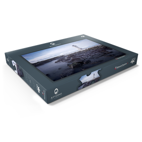 Darstellung des Puzzle Motivs Akranes - Puzzleteile: 100